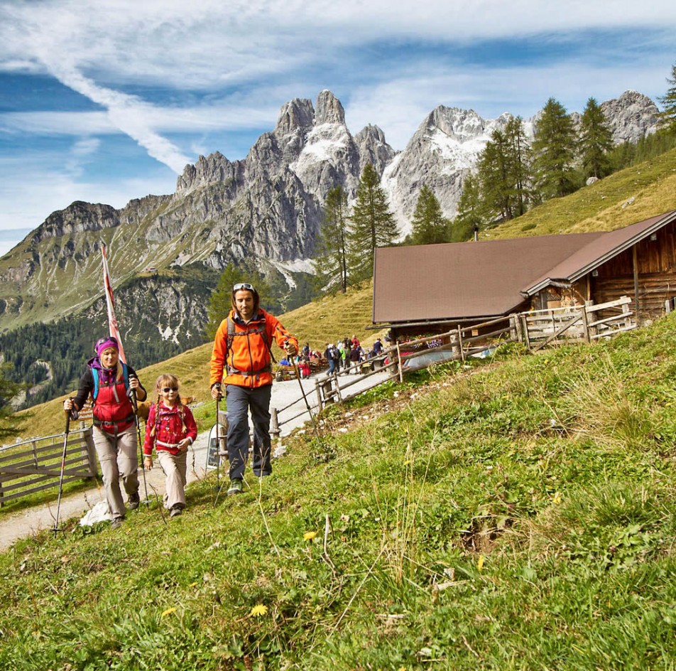 Wandern im Urlaub (c) TVB Filzmoos / Andy Kocher